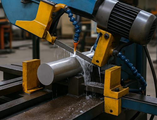 Saw Cutting by ES Precision Metals